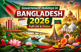 Govt Holidays in Bangladesh 2026